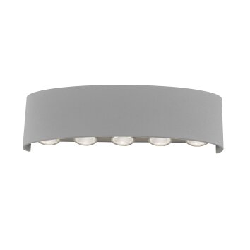 Wall Light Paul Neuhaus CARLO LED silver, 10-light sources