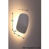 Selene LOTO wall light LED white, 1-light source