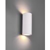Wall Light Trio Leuchten ZAZOU white, 2-light sources