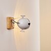 Wall Light Coruna Light wood, white, 1-light source