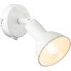 Globo CALDERA wall spotlight white, 1-light source