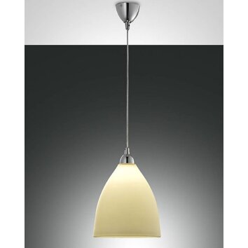 Fabas Luce PROVENZA hanging light chrome, 1-light source