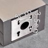 Abilene outdoor socket Stainless steel color