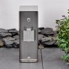 Abilene outdoor socket Stainless steel color