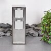 Abilene outdoor socket Stainless steel color