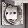 Abilene outdoor socket Stainless steel color