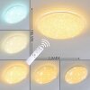 ORANKI Ceiling light LED white, 1-light source, Remote control