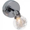 Brilliant BULB wall light chrome, 1-light source