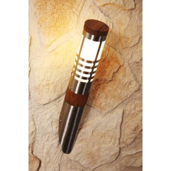 Orion outdoor wall light stainless steel