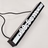 BARBENGO Pendant Light Light wood, black, 6-light sources