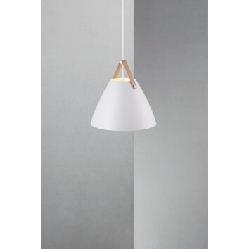 STRAP36 Pendant Light Design by Nordlux white, 1-light source