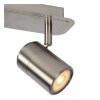 Lucide LENNERT Ceiling light LED chrome, 2-light sources