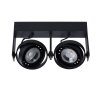 Lucide GRIFFON Ceiling Spotlight black, 2-light sources