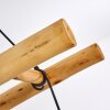 KOTOR Pendant Light Light wood, black, 4-light sources