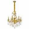 Ideal Lux GIOCONDA Chandelier transparent, clear, 6-light sources