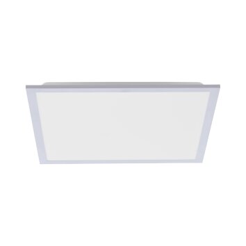 Leuchten Direkt FLAT Ceiling Light LED silver, 1-light source, Remote control
