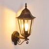 Hongkong outdoor wall light brown, gold, 1-light source