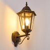 Hongkong outdoor wall light brown, gold, 1-light source