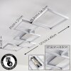 Bacolod Ceiling Light LED aluminium, 1-light source