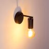 Pamunkey Wall Light black, 1-light source
