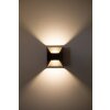 Rivas exterior wall luminaire LED anthracite, 2-light sources