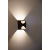 Rivas exterior wall luminaire LED anthracite, 2-light sources