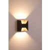 Rivas exterior wall luminaire LED anthracite, 2-light sources