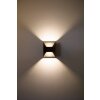 Rivas exterior wall luminaire LED anthracite, 2-light sources