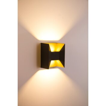 Rivas exterior wall luminaire LED anthracite, 2-light sources