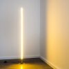 Dillon floor lamp LED matt nickel, 1-light source