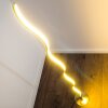 Dillon floor lamp LED matt nickel, 1-light source