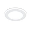Recessed light Trio Leuchten AURA LED white, 1-light source