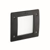 Ideal Lux LETI Outdoor Wall Light black, 1-light source