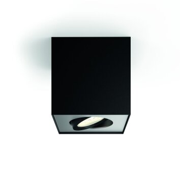 Philips BOX Ceiling light LED black, 1-light source