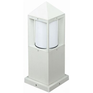 Albert 556 pedestal light white, 1-light source