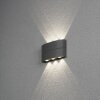 Konstsmide CHIERI Outdoor Wall Light LED black, 6-light sources
