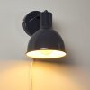 Caney Wall Light anthracite, 1-light source