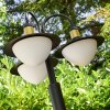 THEUX outdoor floor lamp gold, black, 3-light sources