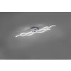 Leuchten-Direkt WAVE Ceiling light LED matt nickel, 1-light source
