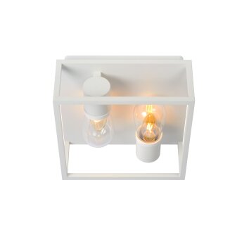 Ceiling Light Lucide CARLYN white, 2-light sources