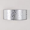 PESARO Wall Light silver, 1-light source