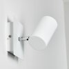 ZUOZ wall spotlight white, 1-light source