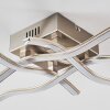 MAPLETON Ceiling light LED matt nickel, 4-light sources