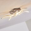 MAPLETON Ceiling light LED matt nickel, 4-light sources