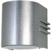 Albert 2308 outdoor wall light LED silver, 2-light sources
