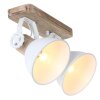 Steinhauer GEARWOOD spotlight white, 2-light sources