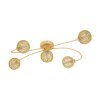 Eglo CARIS Ceiling Light gold, 5-light sources
