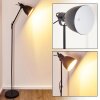TIMOLA Floor Lamp black, white, 1-light source