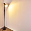 TIMOLA Floor Lamp black, white, 1-light source