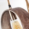 VAIAMONTE Pendant Light brown, bronze, grey, 4-light sources